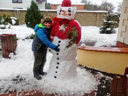 Elianek i jego bałwanek Olaf