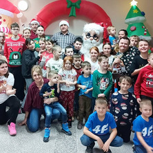 Niezapomniane chwile w Górkach Zagajnych. Św. Mikołaj przybył z wizytą