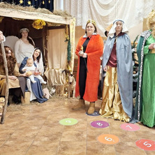 Jasełka w wykonaniu rodziców. Świątecznie w Mycielewie