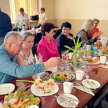 Spotkanie z okazji Dnia Kobiet. Czas upłynął w milej atmosferze