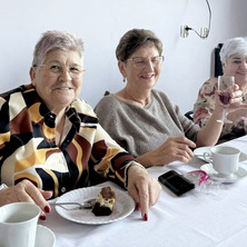 Świętowali Dzień Kobiet i Mężczyzn. Miłe, niedzielne popołudnie