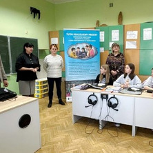 Spotkanie z uczestnikami projektu. Nowe wyposażenie