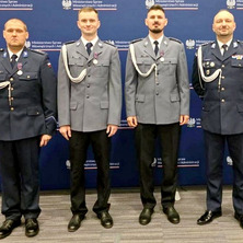 Bohaterowie w mundurach. Wyróżnieni funkcjonariusze