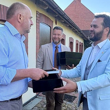Marszałek z wizytą w Kcyni. Rozmawiano o rewitalizacji połączeń kolejowych