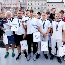Reprezentacja Żeglugi na Dniu Marynarza. Walczyli dzielnie